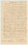 Letter from J.H. Sahandet Regarding Ira Stone