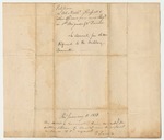 Remonstrance against the Petition of Nathaniel Russell and others for a New Regiment