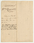Petition of William O'Connor