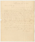 Letter from John Ruggles Regarding Petition of John G. Pain