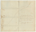 Plan of the Road from Lewis Island So Called to No. 6, Passing Over a Part of No. 17 and Part of No. 7 of the Bingham Lanes