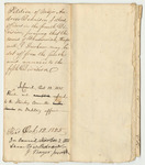 Petition of Major Andrew Dennison and Others, Officers in the Fourth Division, Praying that the Towns of Brunswick, Harpswell, and Durham May Be Set Off from the Fourth and Annexed to the Fifth Division