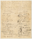 Request to Enroll in a New Company of Cavalry in Colonel Rawson's and Col. Hall's Regiments