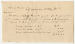 Document No. 1: Letter from Leonard Jarvis, Esq., to the Governor Regarding the Warrant Against William R. Howard