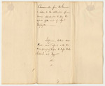 Receipt from Daniel Cobb for His Services, Use of His Home, and Other Expenses Incurred for General Lafayette's Visit
