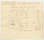 Bill No. 2 from Hale & Waterhouse for Furnishing Conveyance for General Lafayette