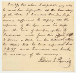 Bill No. 5 from Jonathon McKenny to A.K. Parris for the Conveyance of General Lafayette