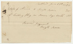 Bill No. 14 from Seth Bird for Trucking Related to the Visit of General Lafayette