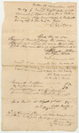 Clement J. Dyer Receipts for Expenses Incured Apprehending and Transporting John Rice from Massachusetts