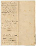 Petition of Jonathon Stevens, Jr., and Others, for a Company of Cavalry in the 1st Brigade 8th Division