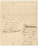 Petition of the Inhabitants of the Towns Within the Bounds of the Fourth Regiment First Brigade and Eight Division, for a Company of Cavalry in the 1st Brigade 8th Division