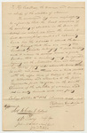 Petition of Captain Amaziah Nash and Lieutenant William Goodwin, Officers in the Standing Company in Calais, Praying That a New Company May Be Formed and Attached to the First Regiment First Brigade and Seventh Division