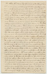 Petition of John Loving and Others, Inhabitants of the County of Oxford for a Pardon for Nathan Aden