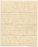 Letter from E. Cobb to Drummond Farnsworth in Support of the Petition to Raise a Company of Cavalry in the Third Regiment and Eighth Division