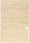 Letter from Col. Samuel Fletcher to Drummond Farnsworth in Support of the Petition to Raise a Company of Cavalry in the Third Regiment and Eighth Division