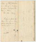 Petition of Thomas J. Winchester and Others for a Company of Light Infantry in Brewer