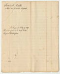 Account of Samuel Call, Esq., One of the Agents for the Penobscot Indians