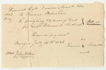 Francis Robeshaw's Bill for Ploughing Land