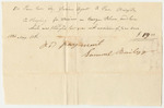 Samuel Bailey's Bill for Ploughing on Cortigan Island