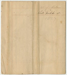 Account of Thomas Todd for Printing for the State of Maine