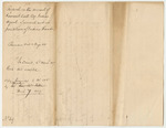 Report 724: Report on the Account of Samuel Call, Esq., One of the Indian Agents for the Penobscot Tribe