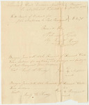 Nathaniel Fifield's Bill for John Neptune and Ped Pennywit