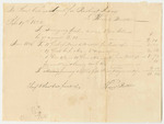 Thmas Bartlett's Bill for Surveying Timber and for Food for Penobscot Indians