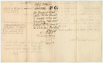 Schedule G, Account in Demands on the Hands of Jonathon P. Rogers