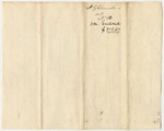 Voucher No. 32: Anson G. Chandler's Account with James Irish, Land Agent