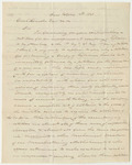 Letter from Henry B.C. Greene, Relating to the Petition to Form a Company of Riflemen in Saco and Biddeford