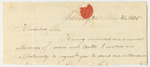 Letter from Josiah Beard Regarding a Previous Letter from Capt. Johnson Relating to the Gun House