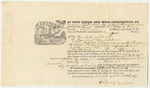 Samuel F. Hussey's Bill from Abijah Foster for Shipping from Portland to Bangor