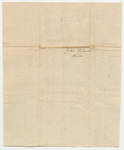 John Robert's Bill for Supplies for Penobscot Tribe