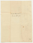 David J. Bent's Bill to Samuel Call, Esq., for Flour and Bread for the Penobscot Tribe