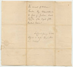 Account of William Garcelon, Esq., Administrator on the Estate of Jackson Davis, Esq., Deceased, One of the Agents of the Penobscot Indians