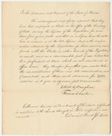 Letter from Elliot G. Vaughan and Thomas Clark, Clerks in the Office of the Secretary of State, Regarding Their Payment for the Most Recent Session of the Legislature