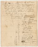 Petition of Abram Jaquith and Others for the Organization of a Militia Company in Blakesburg Plantation