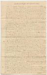 Remonstrance of the Selectment of Williamsburg Against the Petition for the Organization of a Militia Company in Williamsburg in Conjunction with One of the Adjoining Towns