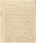 Letter from James Rarr, Relating to the Petition for the Removal of Thomas Winslow from the Oxford Committee on Roads