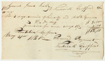 Voucher No. 25: Receipt from James Irish to Frederick Spofford
