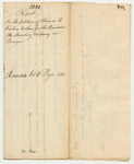 Report 1021: Report on the Petition of Thomas L. Furber and Others for the Division of the Standing Company in Bangor