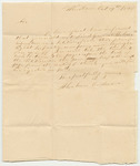 Letter from Abraham Anderson, in Relation to His Petition for a Company of Light Infantry in Windham