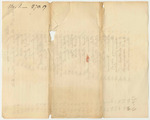 File No. 1 from the Account of William King: Bills for Work at the State House