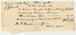 William Foster Bill for Ploughing Penobscot Land
