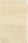 Certification of Joel Miller, Warden of the State Prison, on the Conduct of Nathaniel Raynes in Said Prison