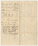 Petition of Joshua Chamberlian Junior and Others for a Company of Riflemen in the Town of Brewer