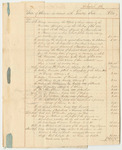 Account of Erastus Foote for 1825