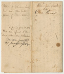 Petition of Johnson Lunt Junior and Others for the Pardon of Oliver Winn