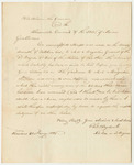 Letter from Charles Hayden Jr. Regarding the Election of Brigadier General in the Second Brigade Second Division