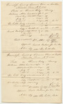 Bills of the Hancock Court of Common Pleas at Castine for the November Term of 1828